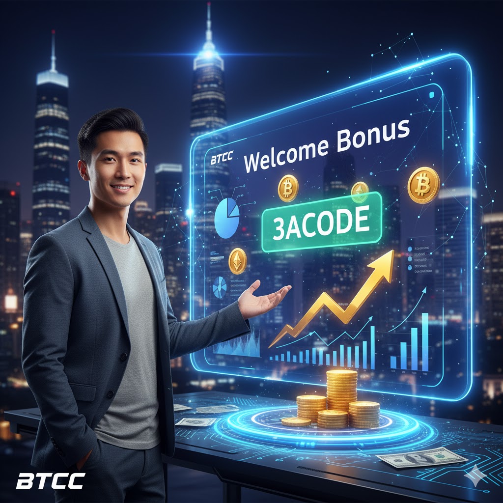 Official BTCC cryptocurrency exchange logo